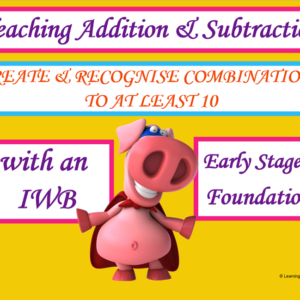 Mathematics – Create and Recognise Combinations to 10 - Foundation / ES1.