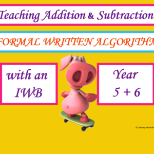 Mathematics – Using the formal written algorithm for addition and subtraction – Year 5