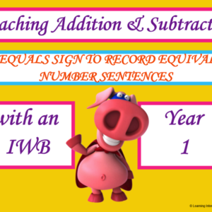 Mathematics – Use Equal Sign to Record Equivalent Number Sentences – Year 1