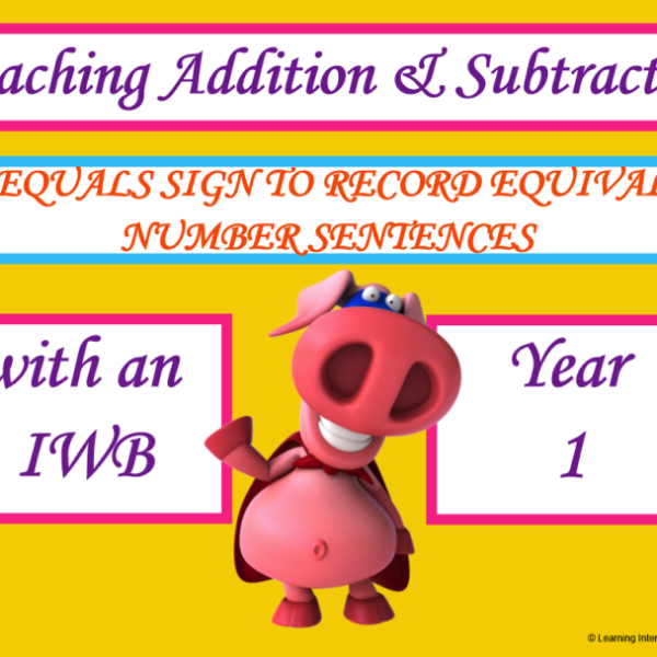 Mathematics Use Equal Sign To Record Equivalent Number Sentences Year 1 Learning Interactive