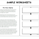Visual Literacy – Working with Sequence Diagrams – Year 5+6 - Image 3