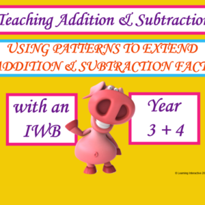 Yr 3 + 4 - Using Patterns to Extend Addition + Subtraction Facts