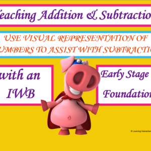 Foundation - Use visual representation of numbers to assist with subtraction